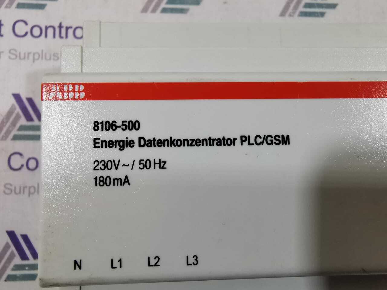 ABB 8106-500 DC-MUC ABB 8106-500 PLC MODULE 5