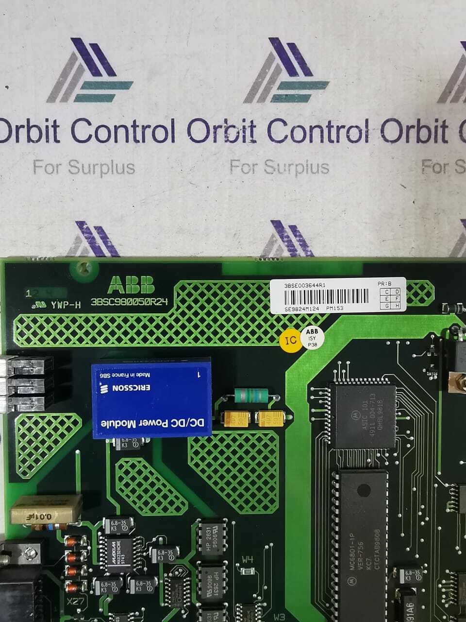 ABB 3BSE003644R1 / PM153 ABB 3BSE003644R1 / PM153 BOARD (Need Change Frame) 5