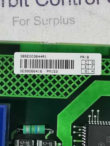 ABB 3BSE003644R1 / PM153 ABB 3BSE003644R1 / PM153 BOARD (Need Change Frame) 6