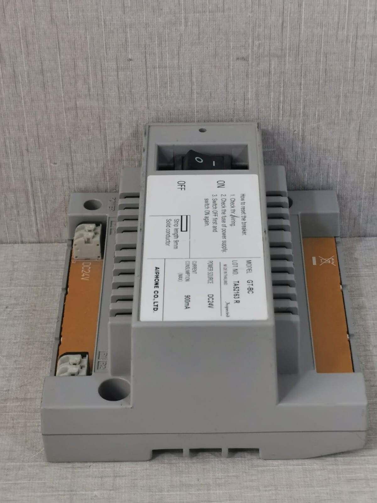 Aiphone GT-BC AIPHONE GT-BC Series Audio Bus Control Unit 6