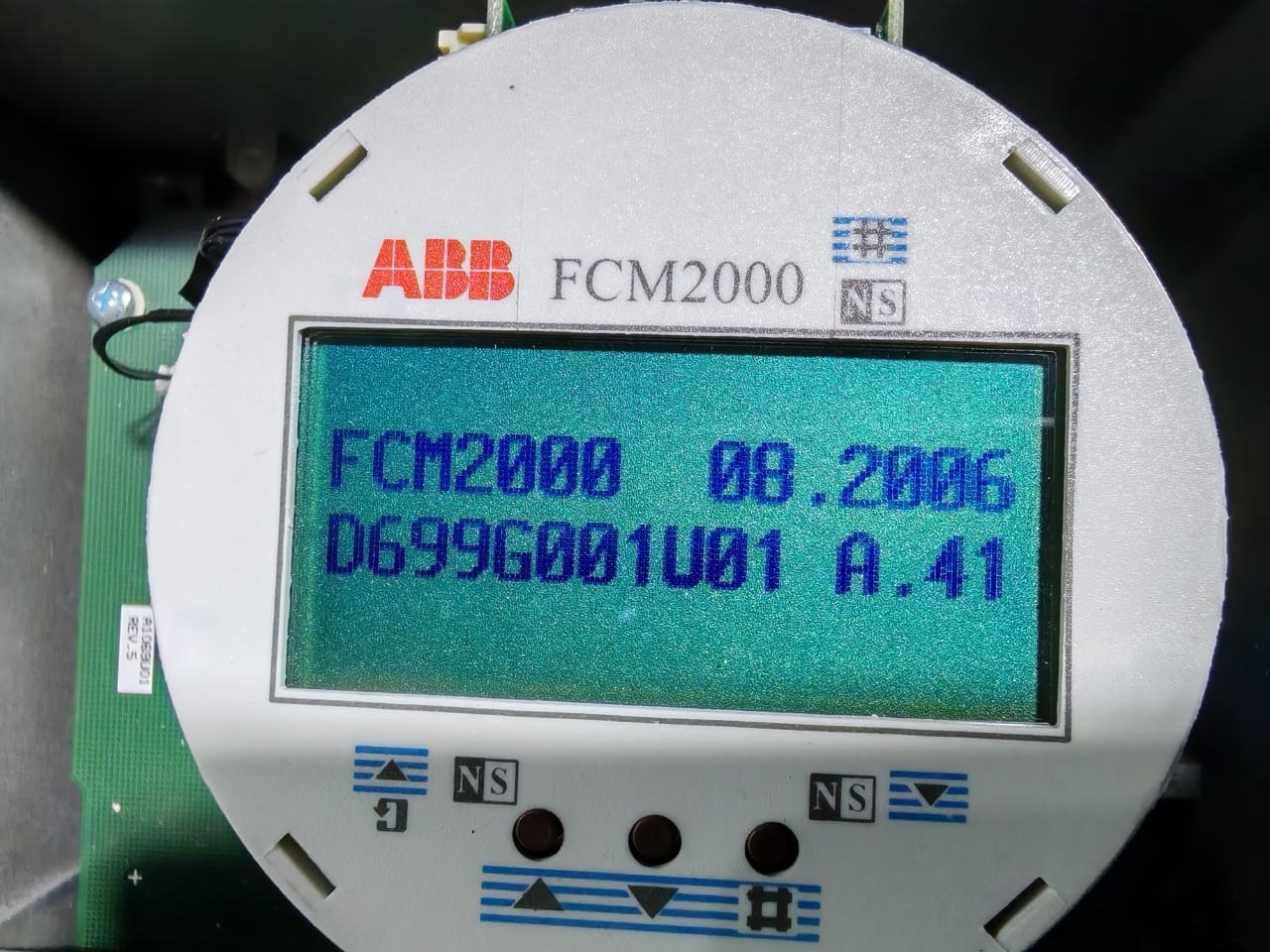 ABB FCM2000 ABB FCM2000 /ME21A3ABOKE MASS FLOW METER 24V 3