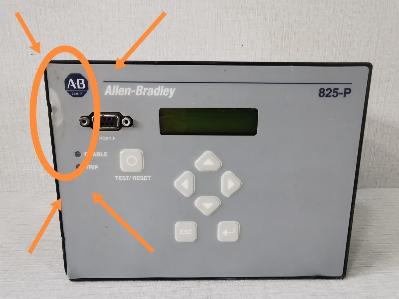 Rockwell Automation 825-PD Allen Bradley 825-PD SER B CONTROL MODULE 2