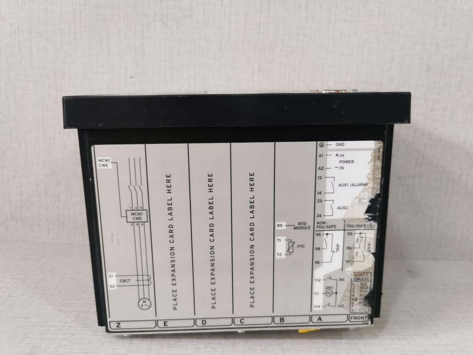 Rockwell Automation 825-PD Allen Bradley 825-PD SER B CONTROL MODULE 7