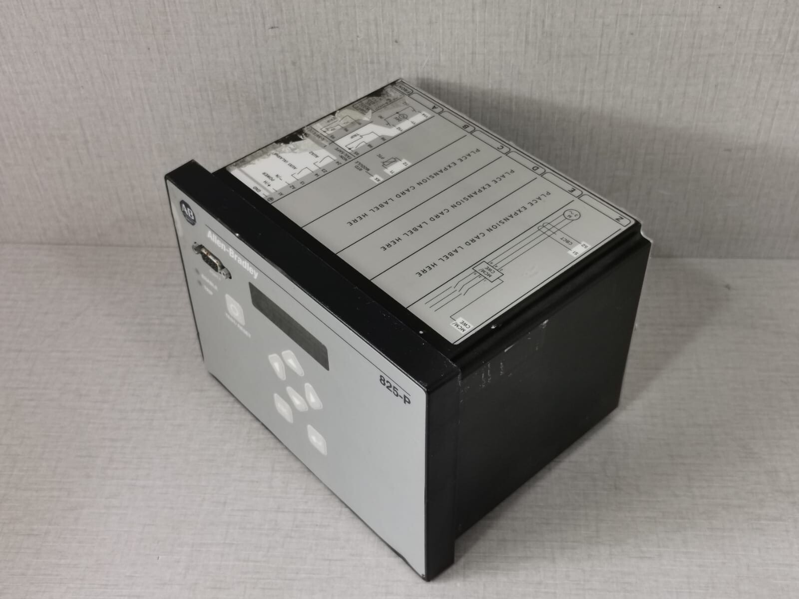 Rockwell Automation 825-PD Allen Bradley 825-PD SER B CONTROL MODULE 9