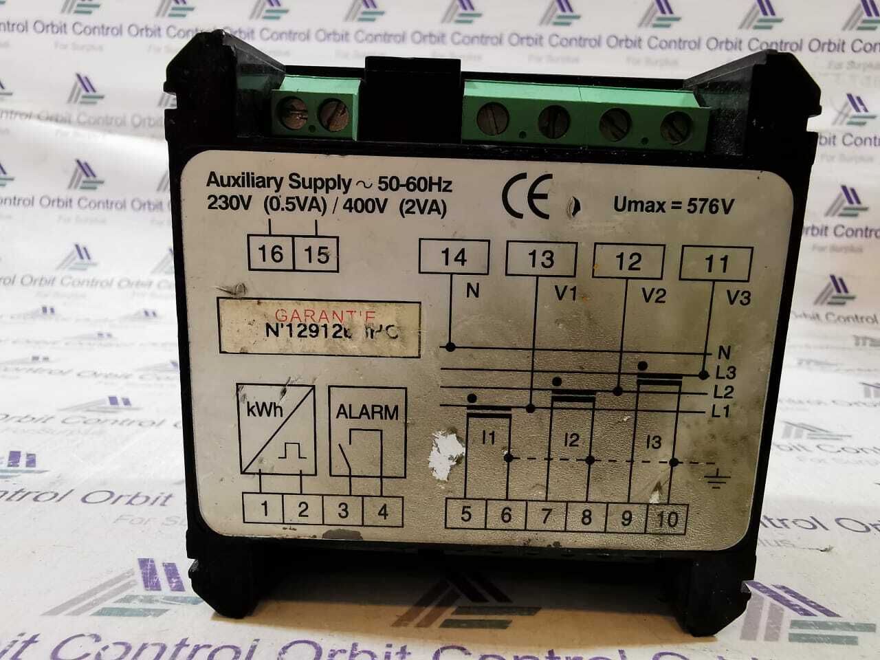 Enerdis RECDIGIT-NODUS-ALPHA ENERDIS recdigit nodus alpha measure voltage current power 5