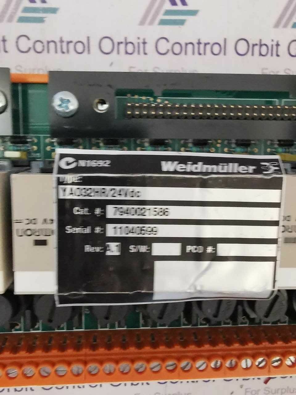 Weidmuller YA032HR Weidmuller YA032HR / 24Vdc Relay module 3