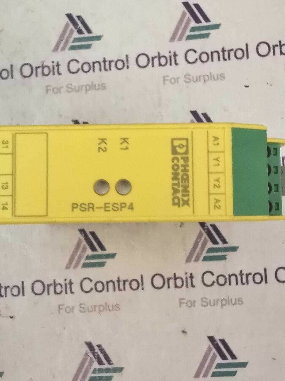 PHOENIX CONTACT PSR-ESP4 PHOENIX CONTACT PSR-ESP4 SAFETY RELAYS 2981020 3