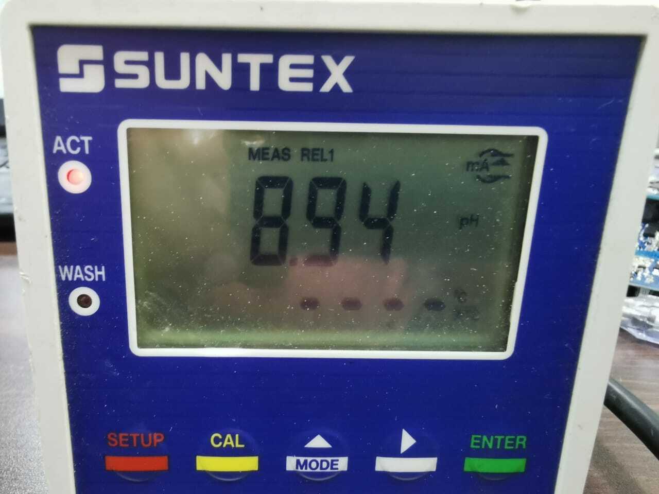 SUNTEX uP pH/ORP CONTROLLER PC-3050 DIGITAL LCD DISPLAY
