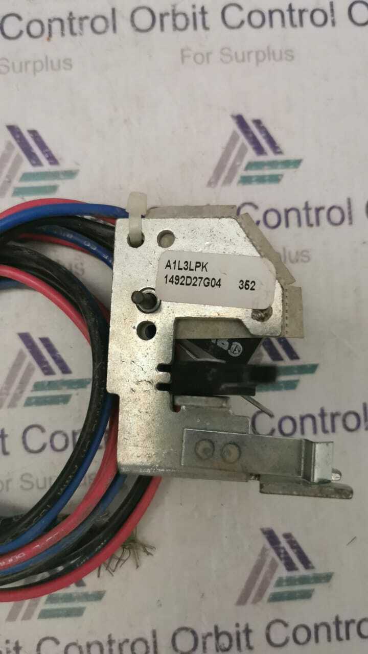 Eaton A1L3LPK A1L3LPK EATON AL/LO K Frame Alarm Auxiliary Switch 1492D27G04 2