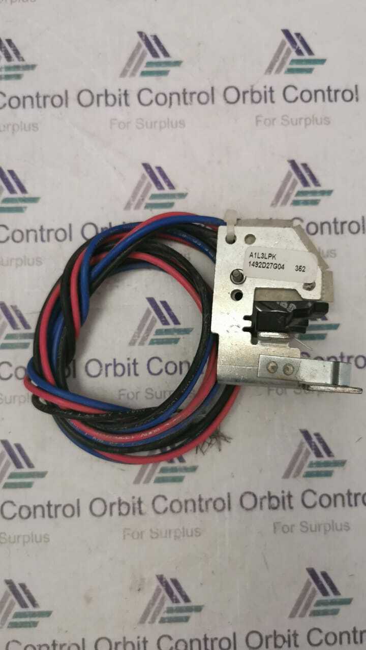 Eaton A1L3LPK A1L3LPK EATON AL/LO K Frame Alarm Auxiliary Switch 1492D27G04 4