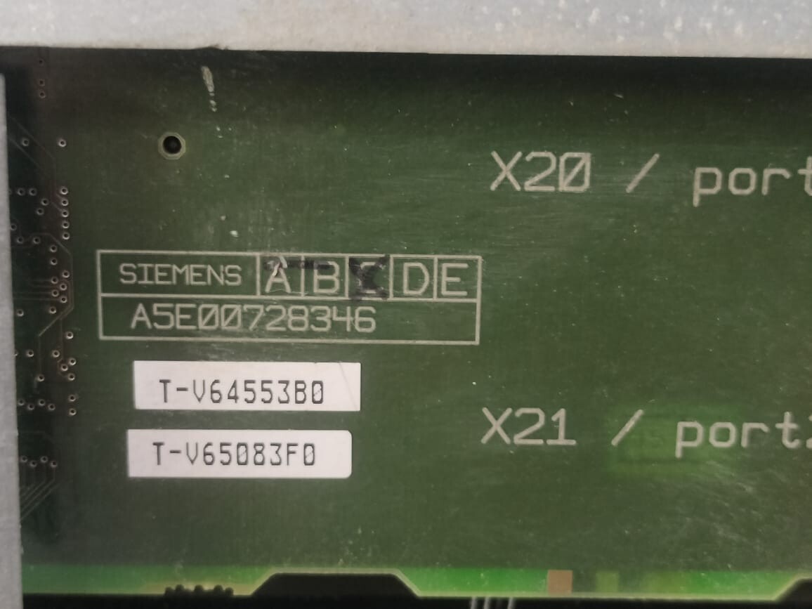 Siemens A5E00728346 Siemens Sinumerik Maschinensteuertafel SLIMLINE A5E00728346 7