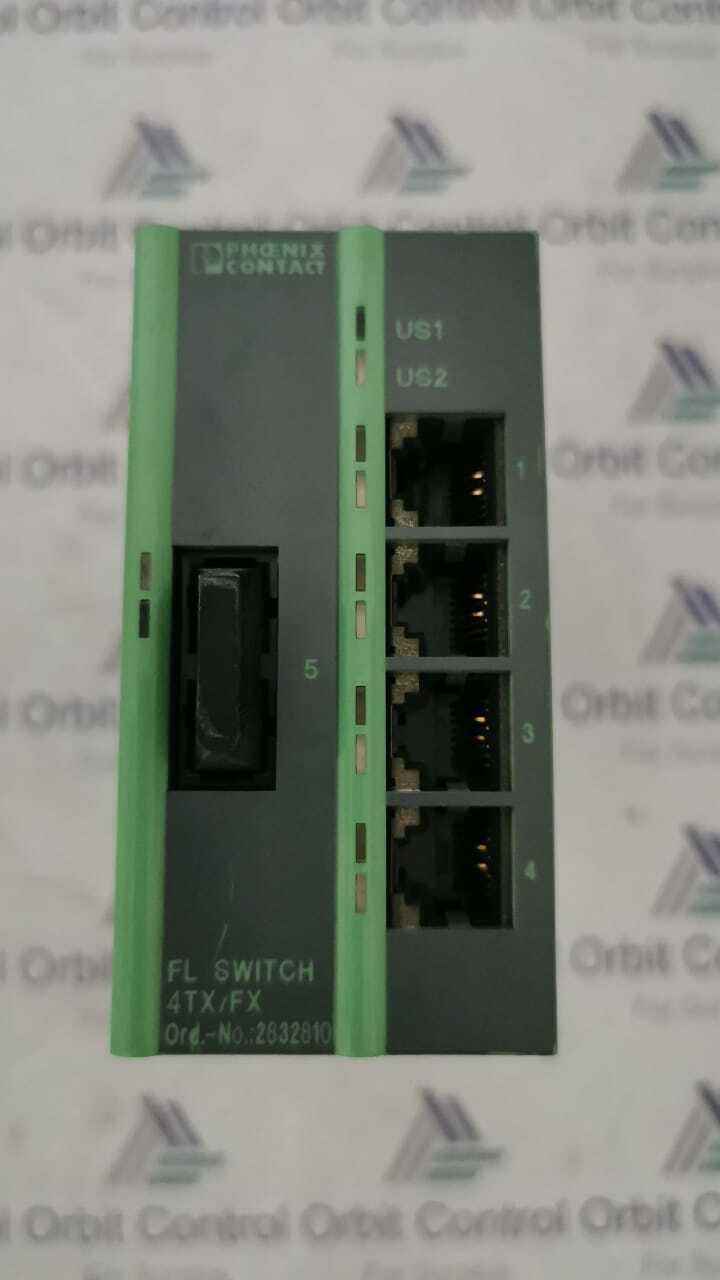 Phoenix Contact FL-SWITCH-4TXFX Phoenix Contact FL SWITCH 4TX/FX Industrial Ethernet Switch 2832810 4