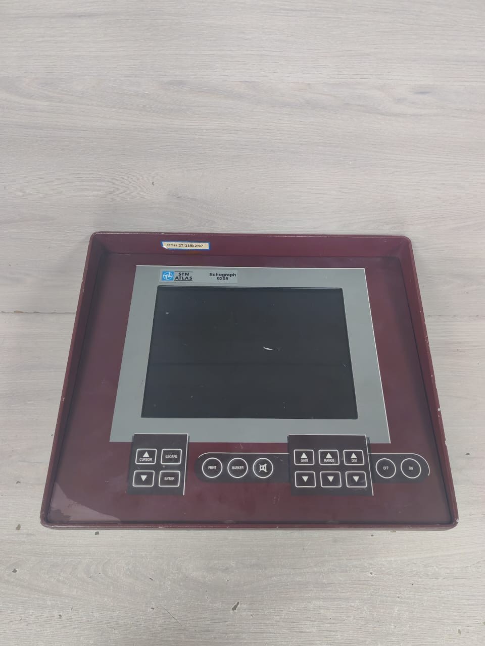 STN ATLAS ATLAS-9205 STN ATLAS 9205 ECHOGRAPH P/N: 271.252.495 ELECTRONICS 90-260V 9