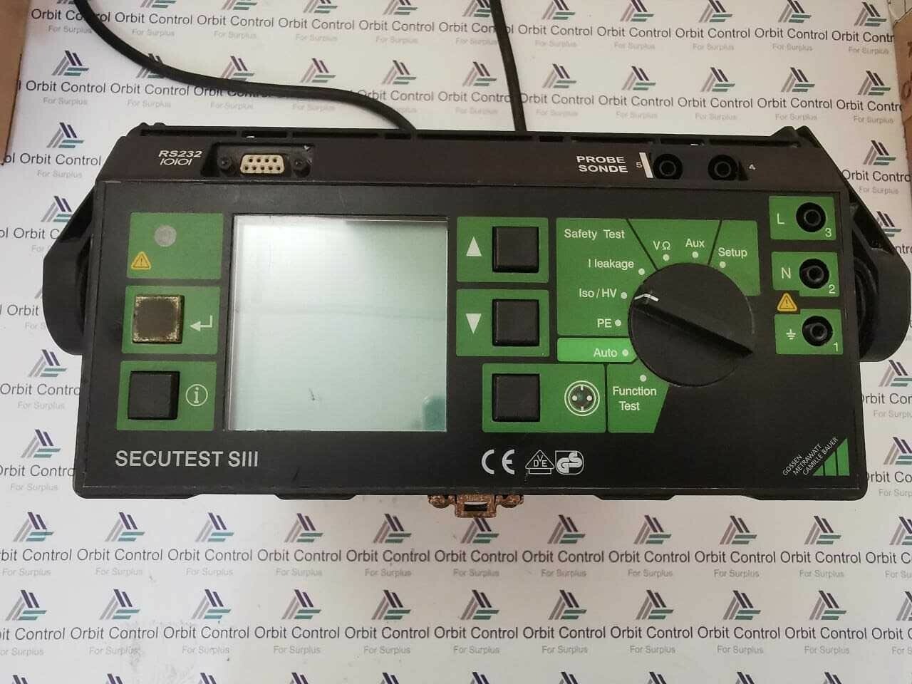 Gossen Metrawatt SECUTEST SIII Portable Electrical Safety Tester