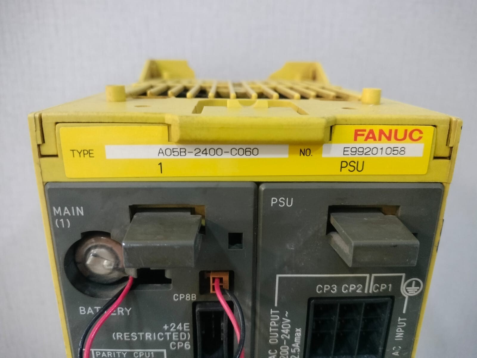 Fanuc A05B-2400-C060 FANUC A05B-2400-C060 / E99201058 2 SLOT BACKPLANE 2