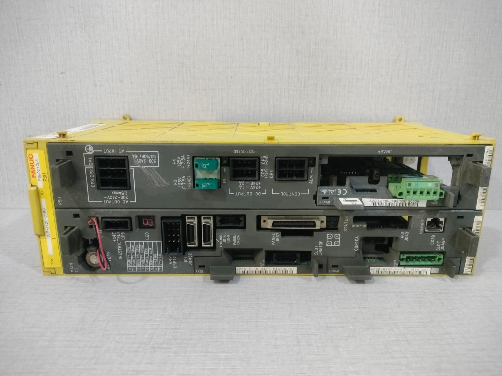 Fanuc A05B-2400-C060 FANUC A05B-2400-C060 / E99201058 2 SLOT BACKPLANE 5