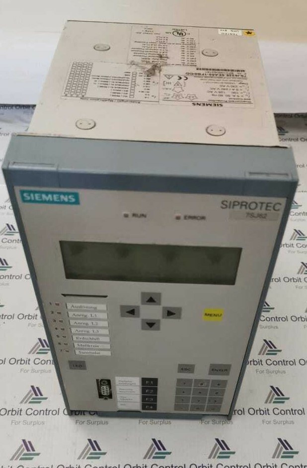 SIEMENS 7SJ6225-6EA50-1FB0/DD SIEMENS SIPROTEC 7SJ62 OVER CURRENT PROTECTION 7SJ6225-6EA50-1FB0/DD 5