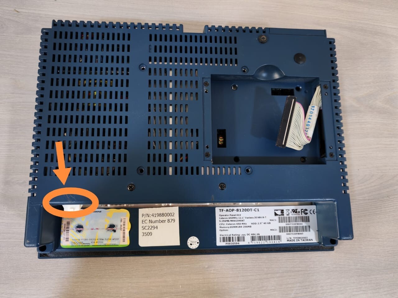 AAEON TF-AOP-8120DT-C1 AAEON TF-AOP-8120DT-C1 LCD MONITOR 7