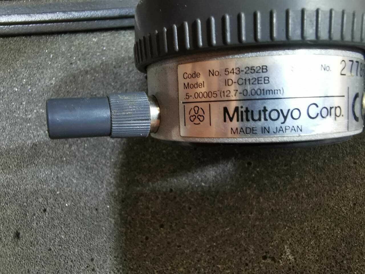 Mitutoyo ID-C112Eb Mitutoyo ID-C112Eb ABSOLUTE DIGITAL INDICATOR CODE 543-252B 5