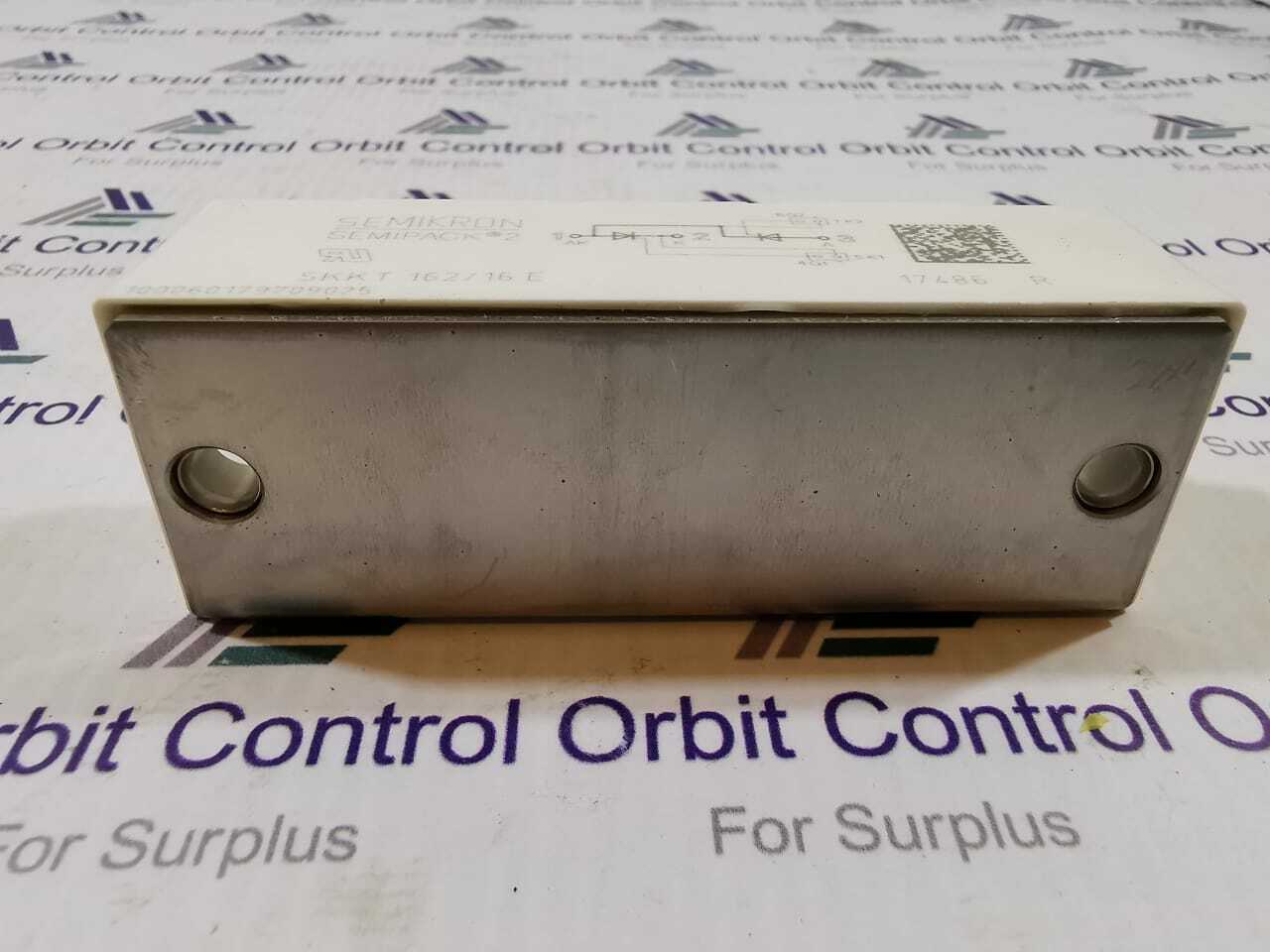SEMIKRON SKKT-162 SEMIKRON SEMIPONT SKKT 162 / 16 E POWER SUPPLY MODULE 5