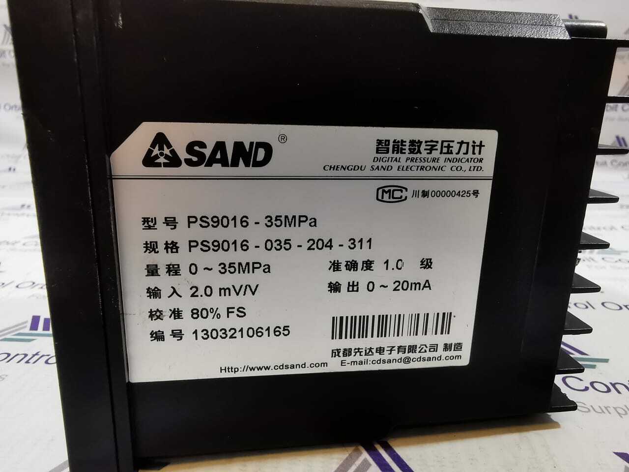 SAND PS9016 SAND PS9016 Melt pressure intelligent control 2