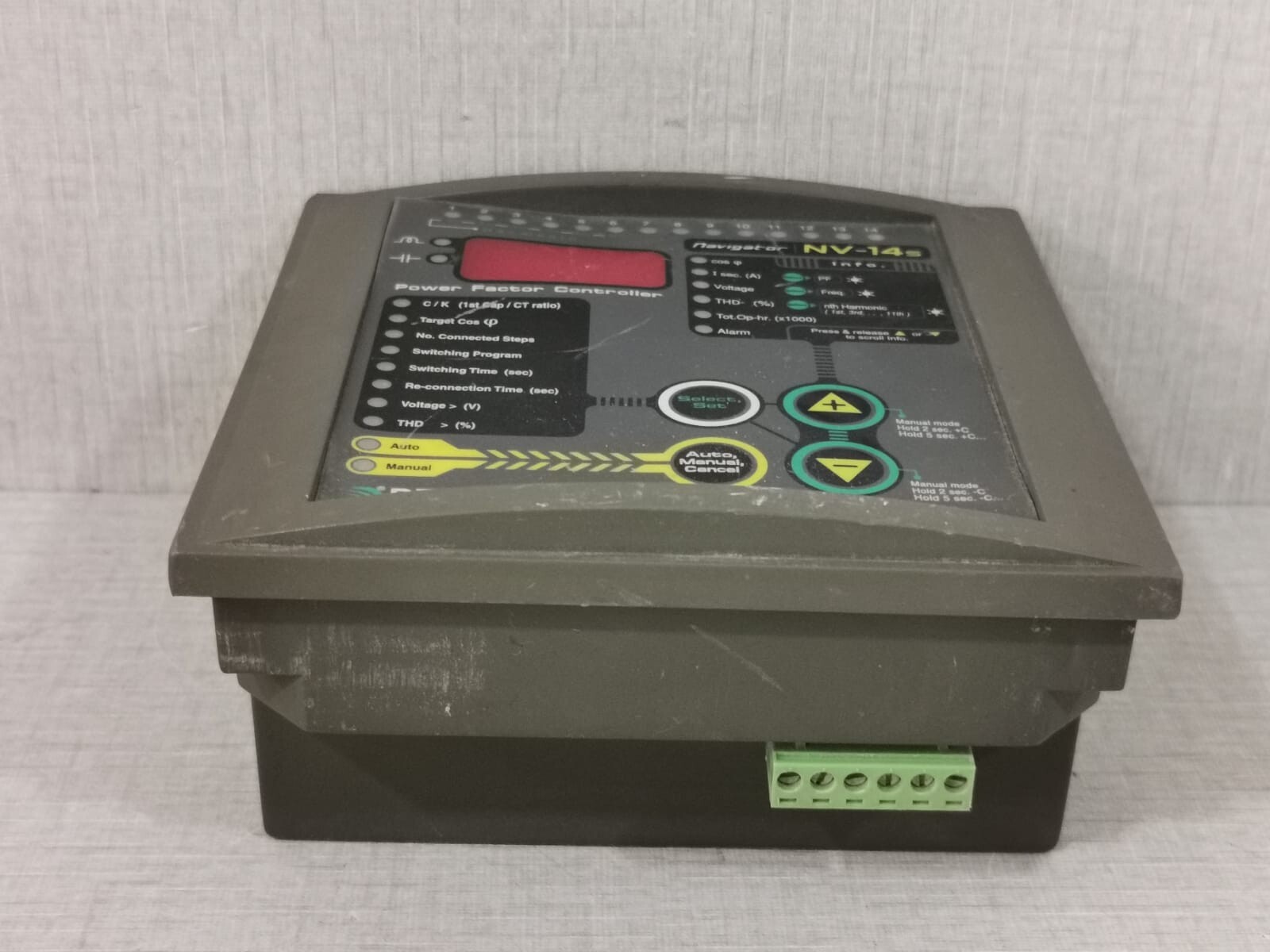 DELAB NV-14S DELAB NV-14s Navigator Power Factor Controller 7