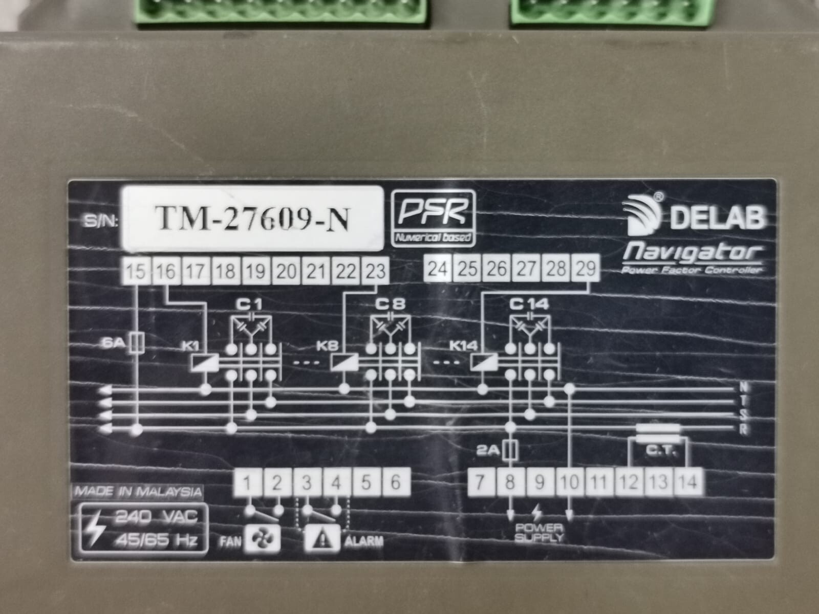 DELAB NV-14S DELAB NV-14s Navigator Power Factor Controller 9