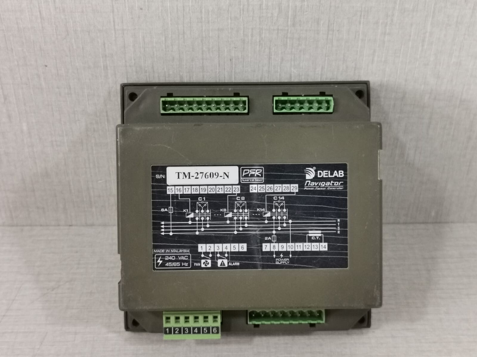 DELAB NV-14S DELAB NV-14s Navigator Power Factor Controller 10
