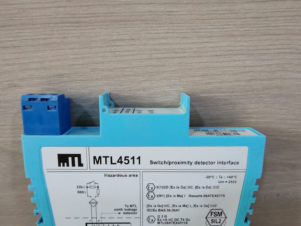 MTL MTL4511 MTL MTL4511 SWITCH/PROXIMITY DETECTOR INTERFACE 2