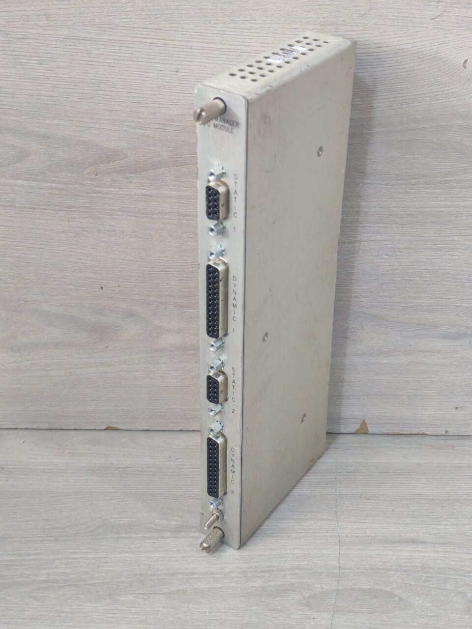 Bently Nevada 125760-01 BENTLY NEVADA 125760-01 DATA MANAGER I/O MODULE STATIC 1,2 DYNAMIC 1,2 4