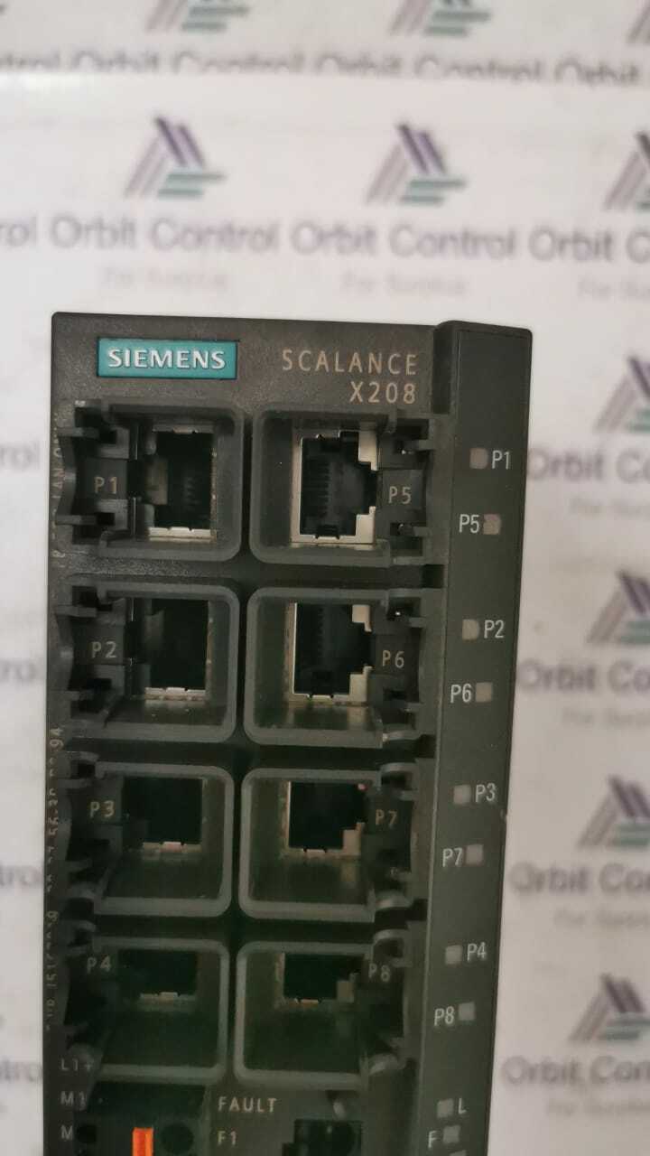 Siemens 6GK5208-0BA10-2AA3 Siemens 6GK5208-0BA10-2AA3 Scalance X208 Simatic Net Industrial Ethernet Switch 6