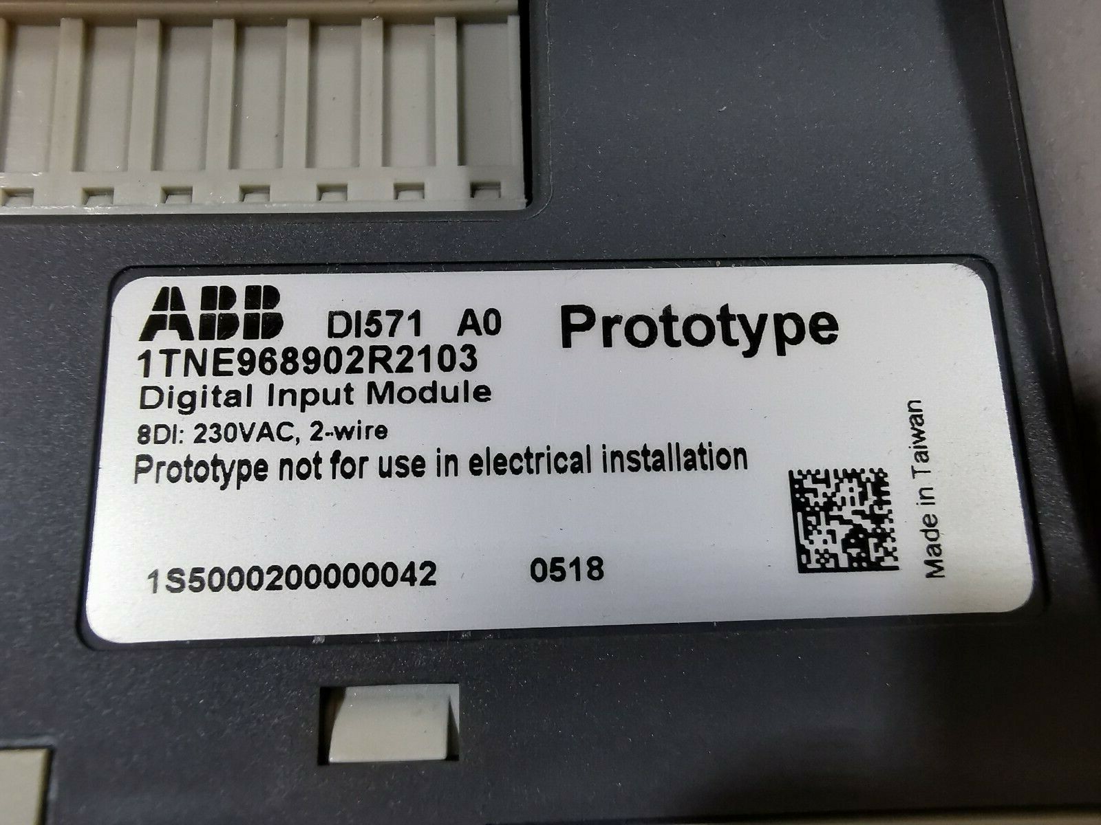 ABB 1TNE968902R2103 DI571 ABB 1TNE968902R2103 MODULE 5