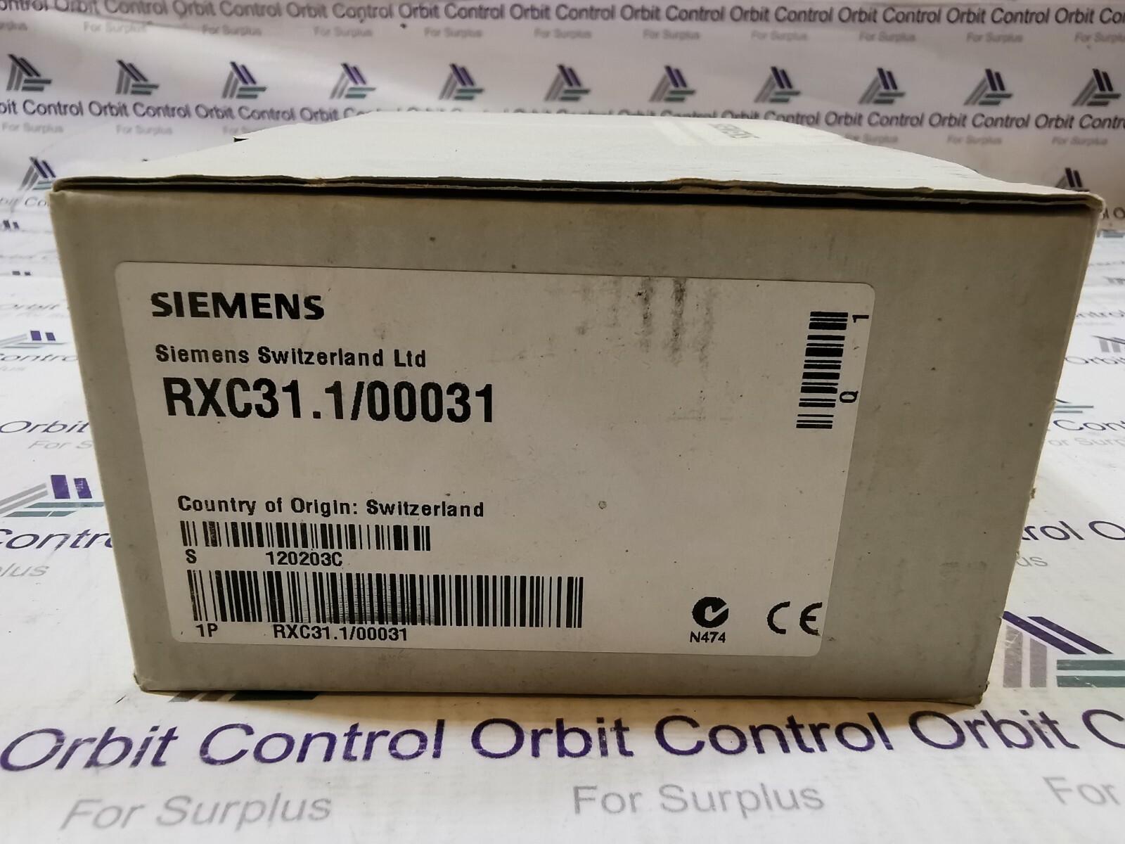 Siemens FHP2B04 / FHP2 / F2H** SIEMENS RXC31.1/00031 / RXC31100031 ROOM CONTROLLER 24V 3