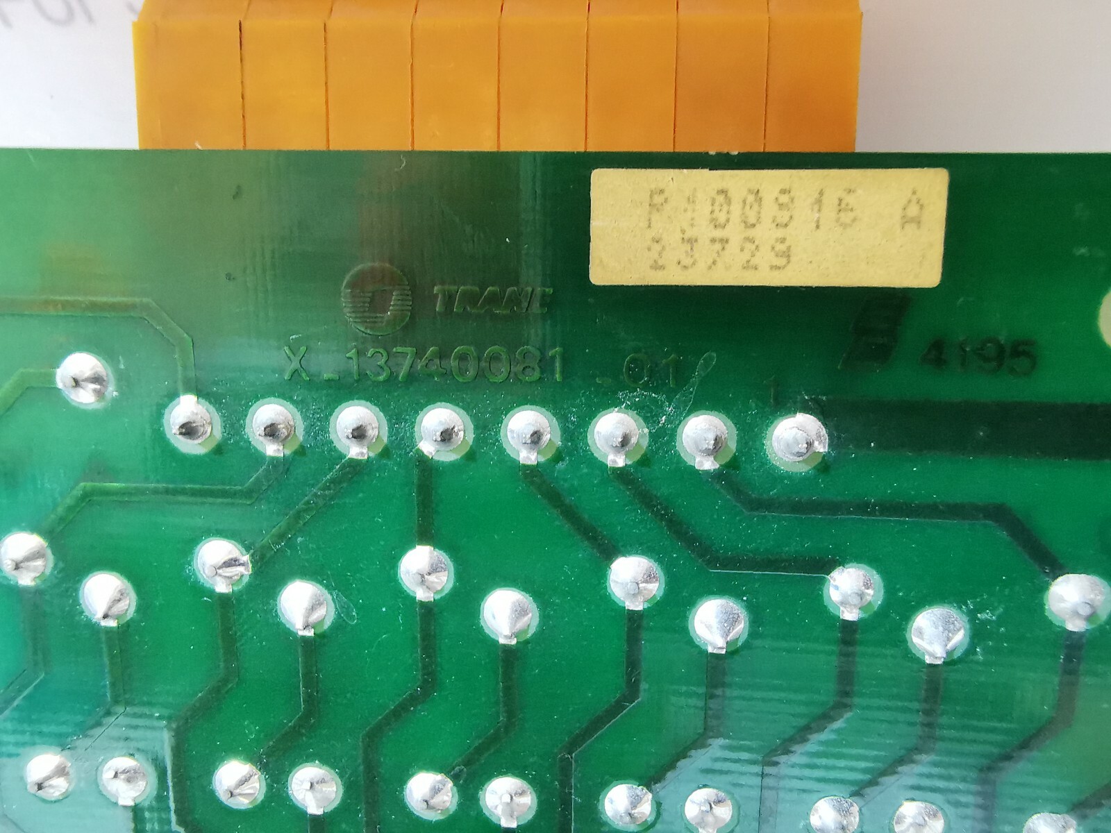 Trane ACTIA-P100-815 TRANE ACTIA P100 815 01 / X-13740081-01 PCB BOARD 5