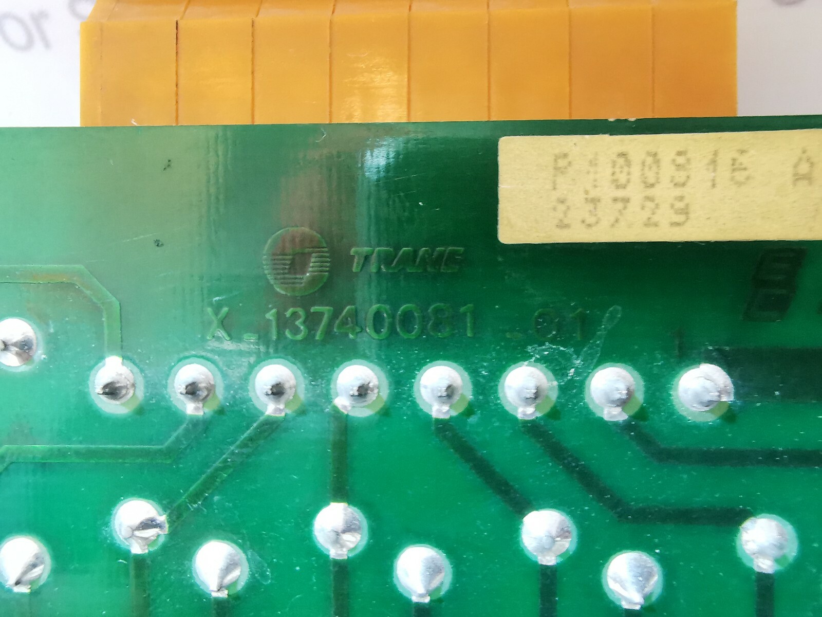 Trane ACTIA-P100-815 TRANE ACTIA P100 815 01 / X-13740081-01 PCB BOARD 6