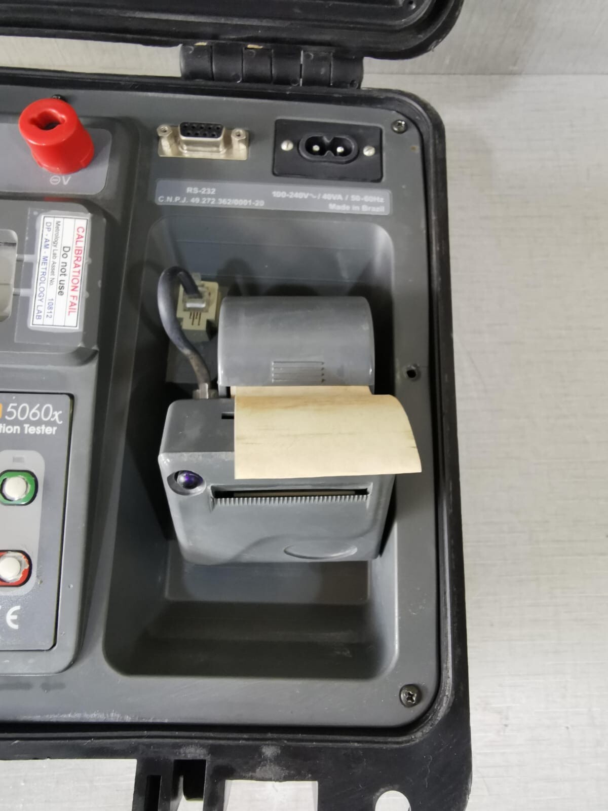 MEGADRAS MD 5060X MEGADRAS MD 5060x Insulation Tester WITHOUT BATTERY 6