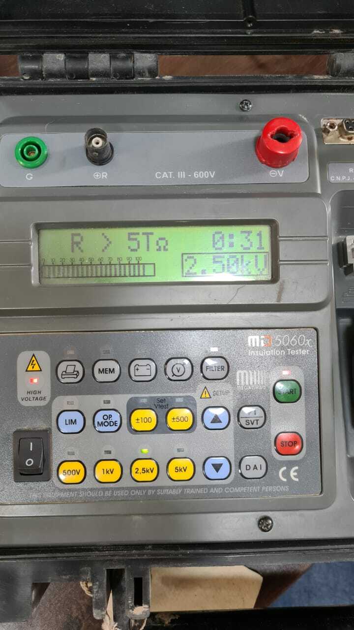 MEGADRAS MD 5060X MEGADRAS MD 5060x Insulation Tester WITHOUT BATTERY 7