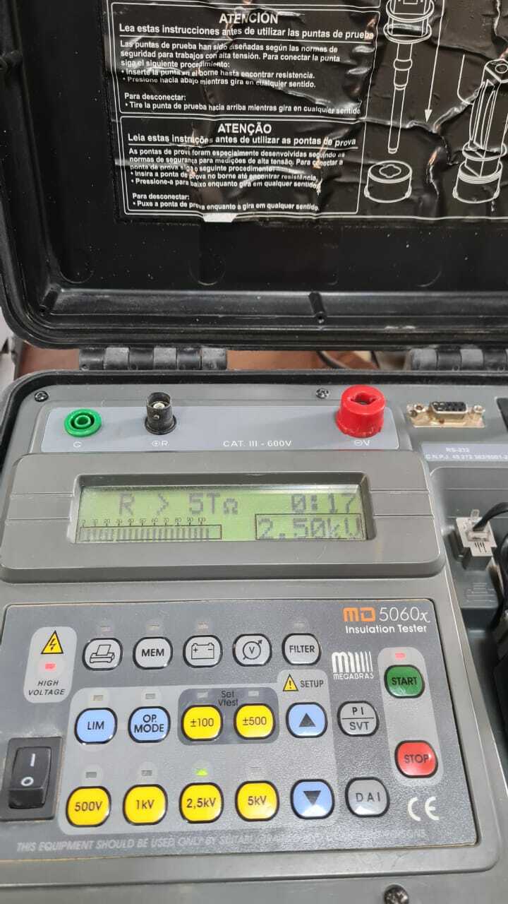 MEGADRAS MD 5060X MEGADRAS MD 5060x Insulation Tester WITHOUT BATTERY 8