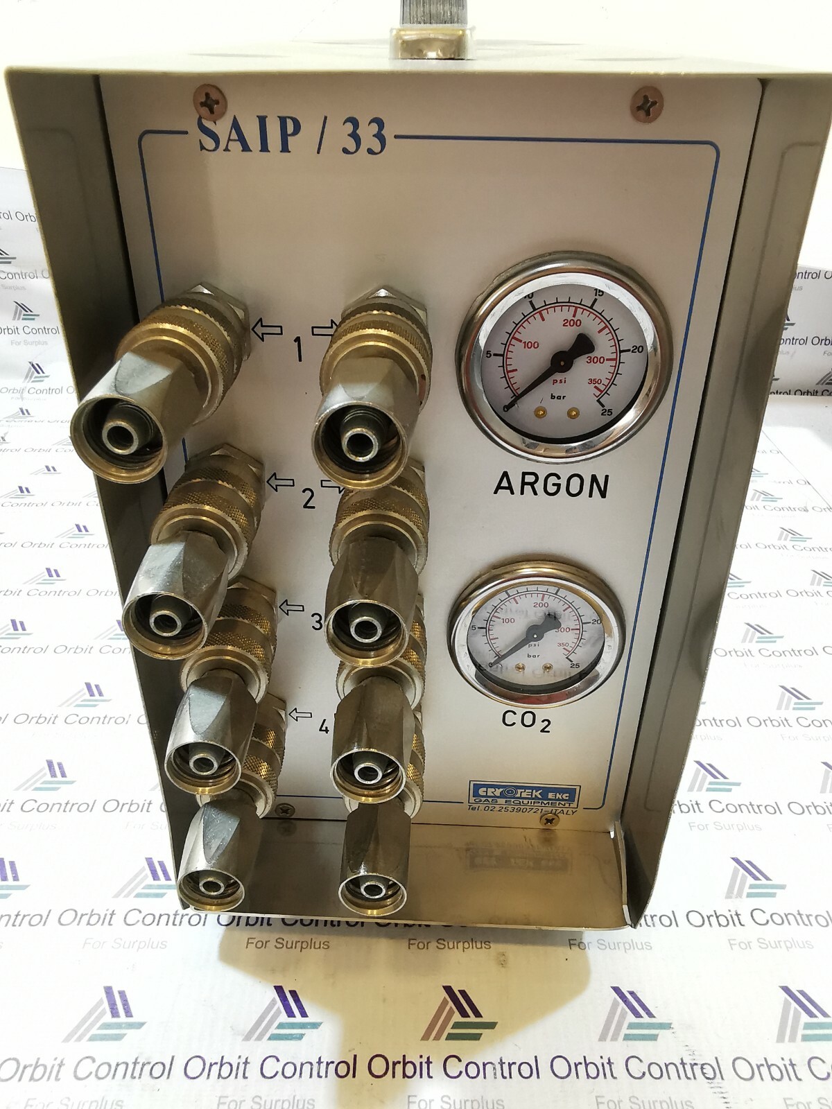 CRYOTEK CO2 SAIP/33 CRYOTEK ARGON CO2 SAIP/33 2