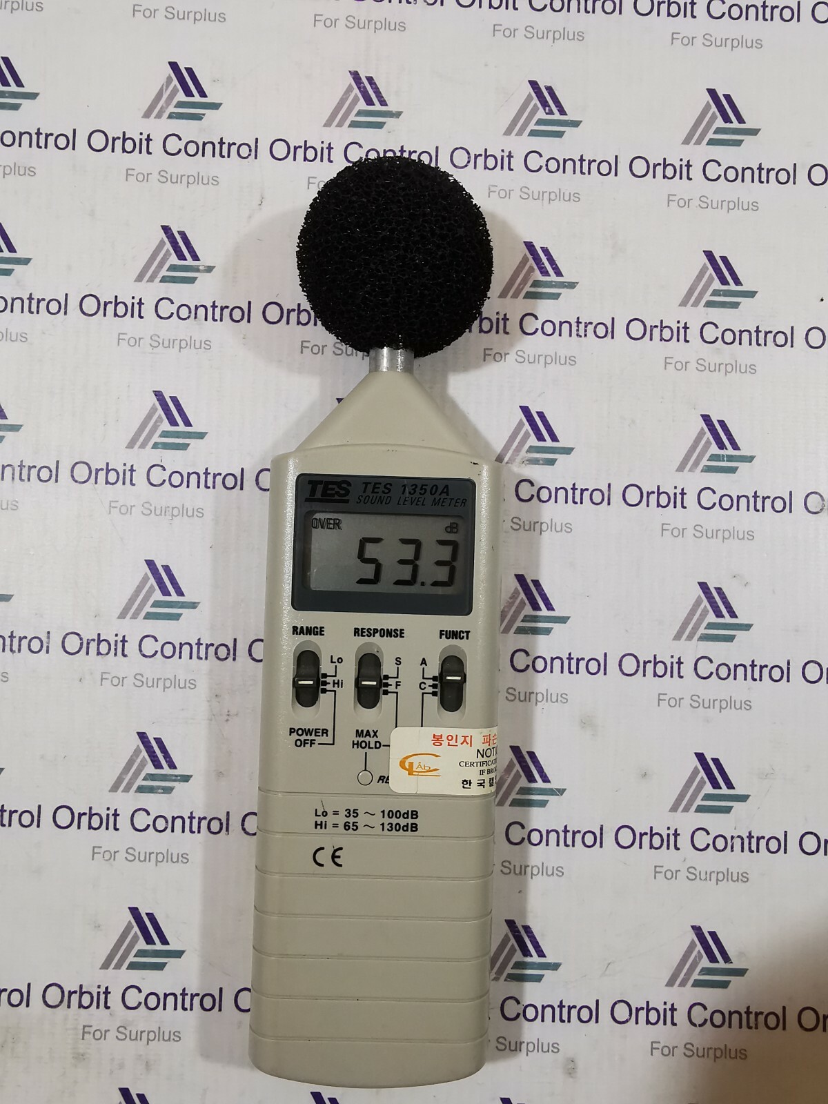 TES TES 1350A TES 1350A SOUND LEVEL METER 2