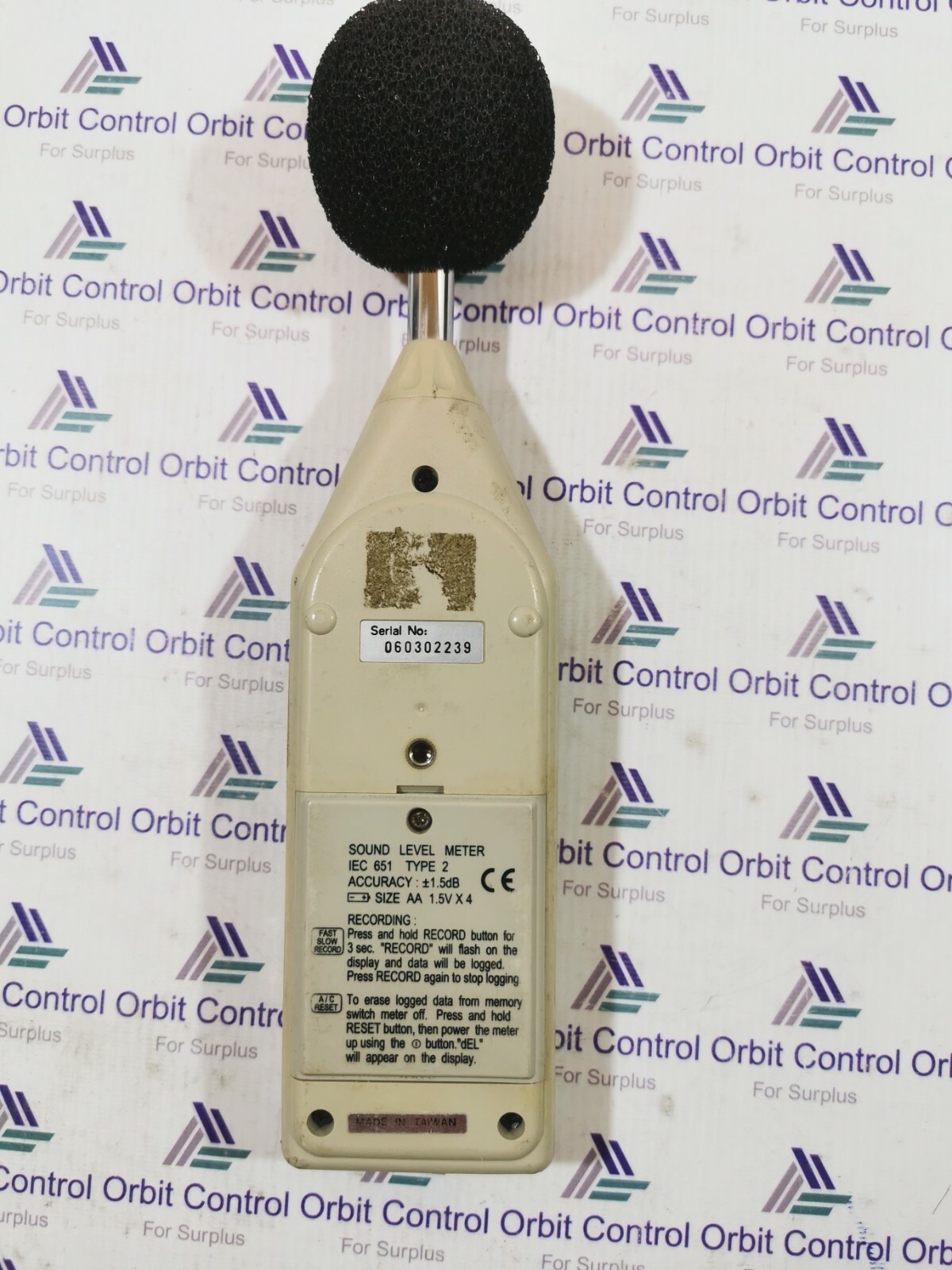 TES TES 1352A TES 1352A SOUND LEVEL METER 4