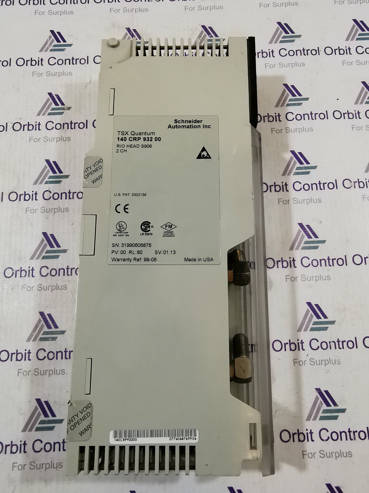 Schneider Electric 140 CRP 932 00 Schneider Electric 140 CRP 932 00 MODICON RIO HEAD 3