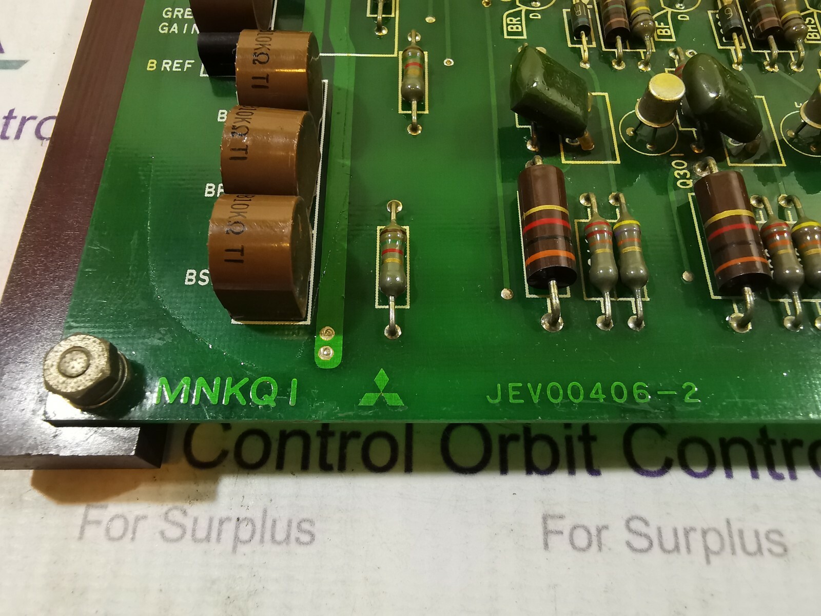 Mitsubishi JEV00406-2 / DT2654-J14A Mitsubishi MNKQI JEV00406-2 / DT2654-J14A CONTROL BOARD 4