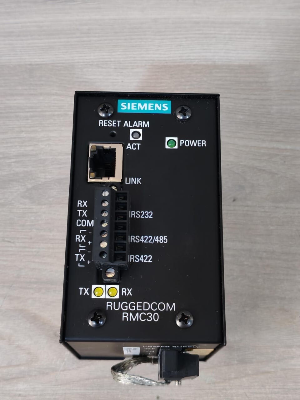 SIEMENS RMC30NC-48-XX SIEMENS RUGGEDCOM RMC30NC / RMC30NC-48-XX 56 BIT ENCRYPTION 48V 5