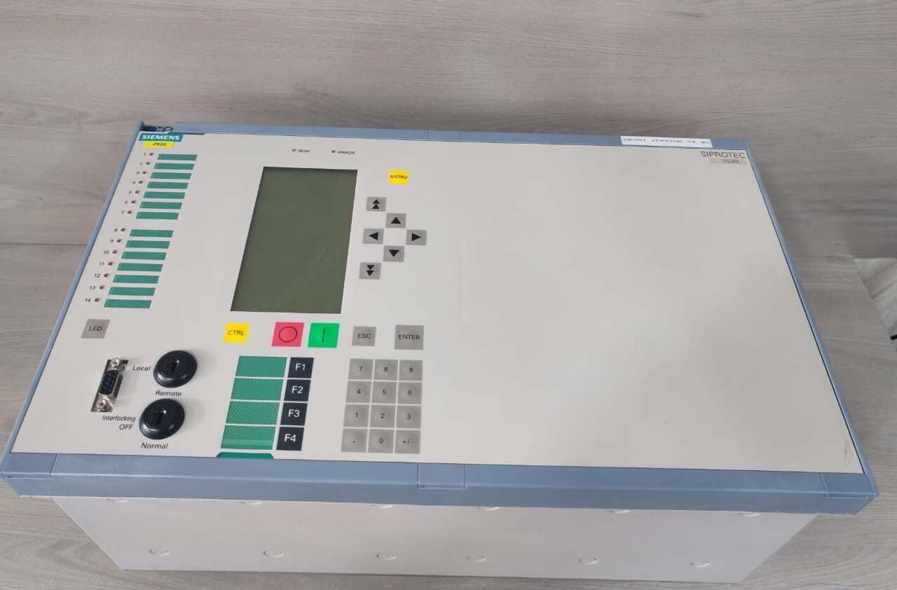 SIEMENS 7SJ6352-5EB90-3FD0/EE SIEMENS F510 SIPROTEC 7SJ6352-5EB90-3FD0/EE OVERCURRENT PROTECTION & CONTROL 5