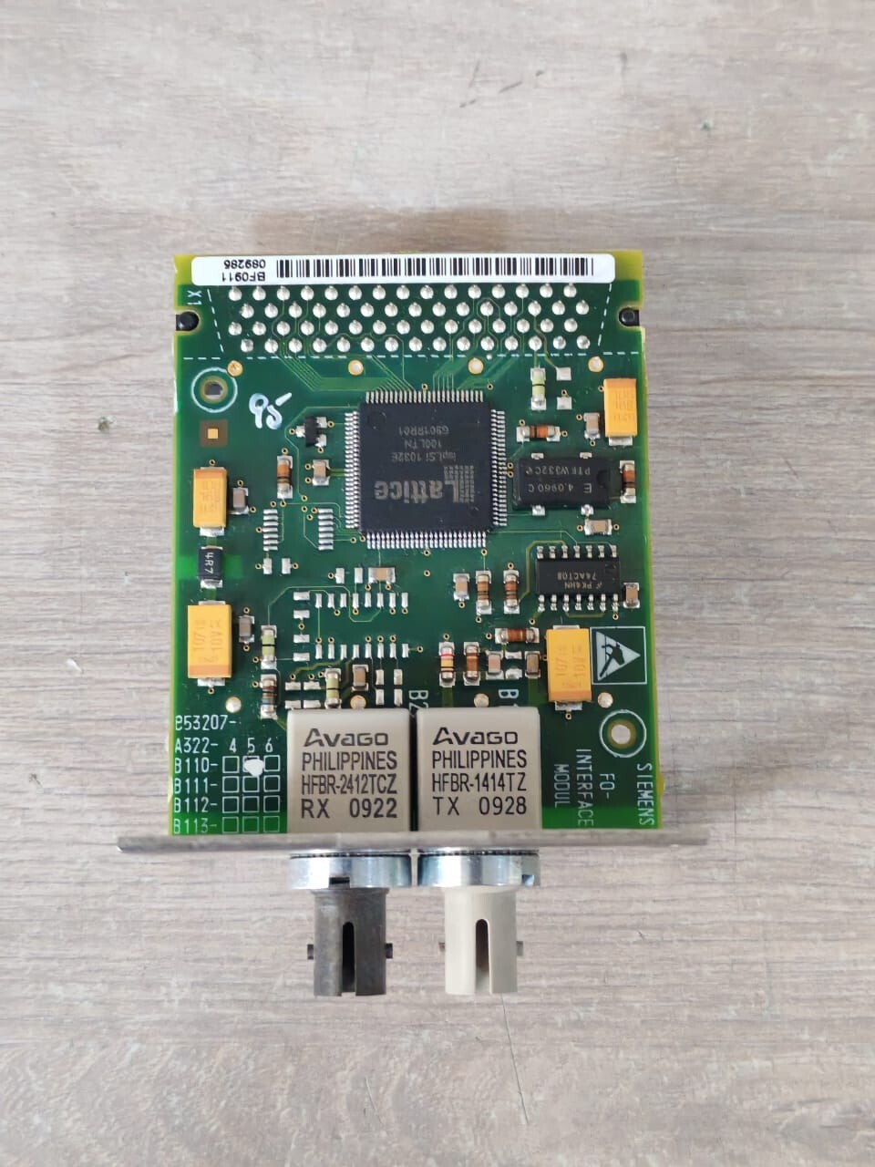 Siemens C53207-A351-D658-1/1 /C73040-A27-C222-07 SIEMENS C53207-A351-D658-1/1 /C73040-A27-C222-07 INTERFACE MODULE FO-LENGHT 1,5 5