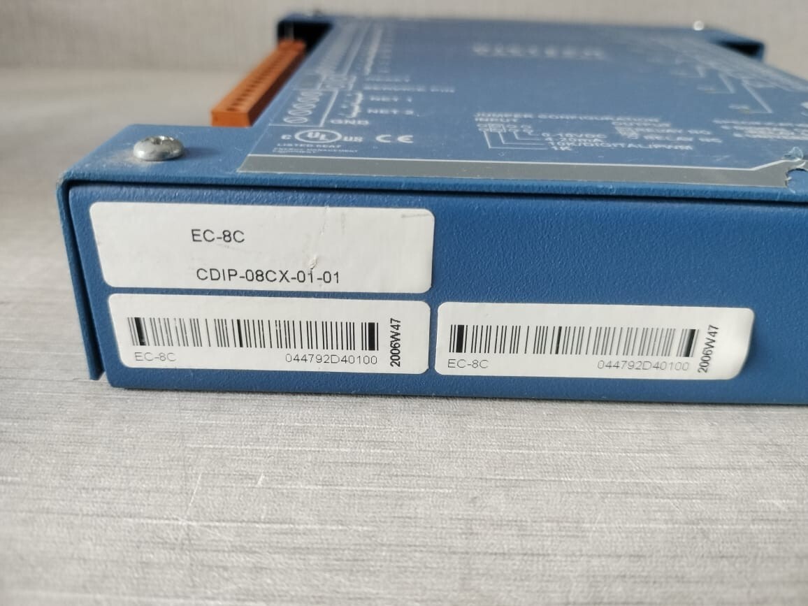 Distech Controls CDIP-08CX-01-01 DISTECH CONTROLS EC-8C EASYCONTROLS PROGRAMMABLE CONTROLLER CDIP-08CX-01-01 4