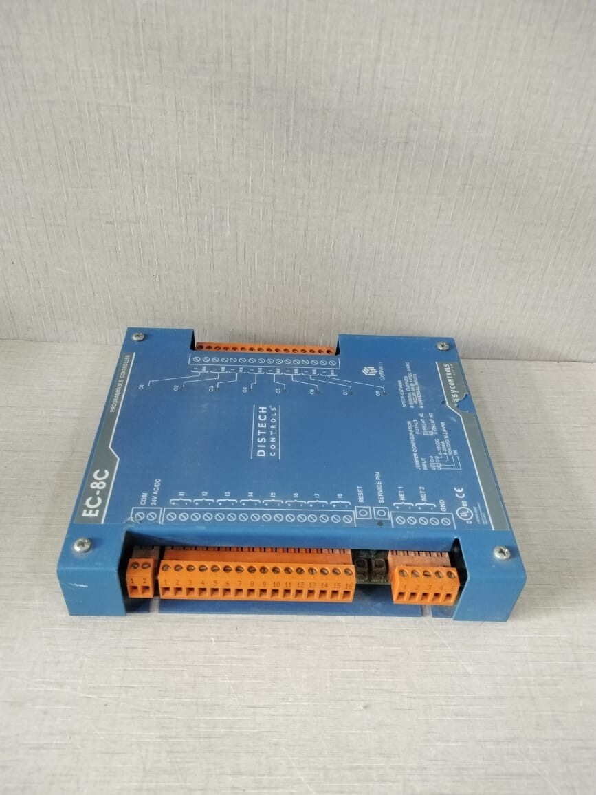 Distech Controls CDIP-08CX-01-01 DISTECH CONTROLS EC-8C EASYCONTROLS PROGRAMMABLE CONTROLLER CDIP-08CX-01-01 6