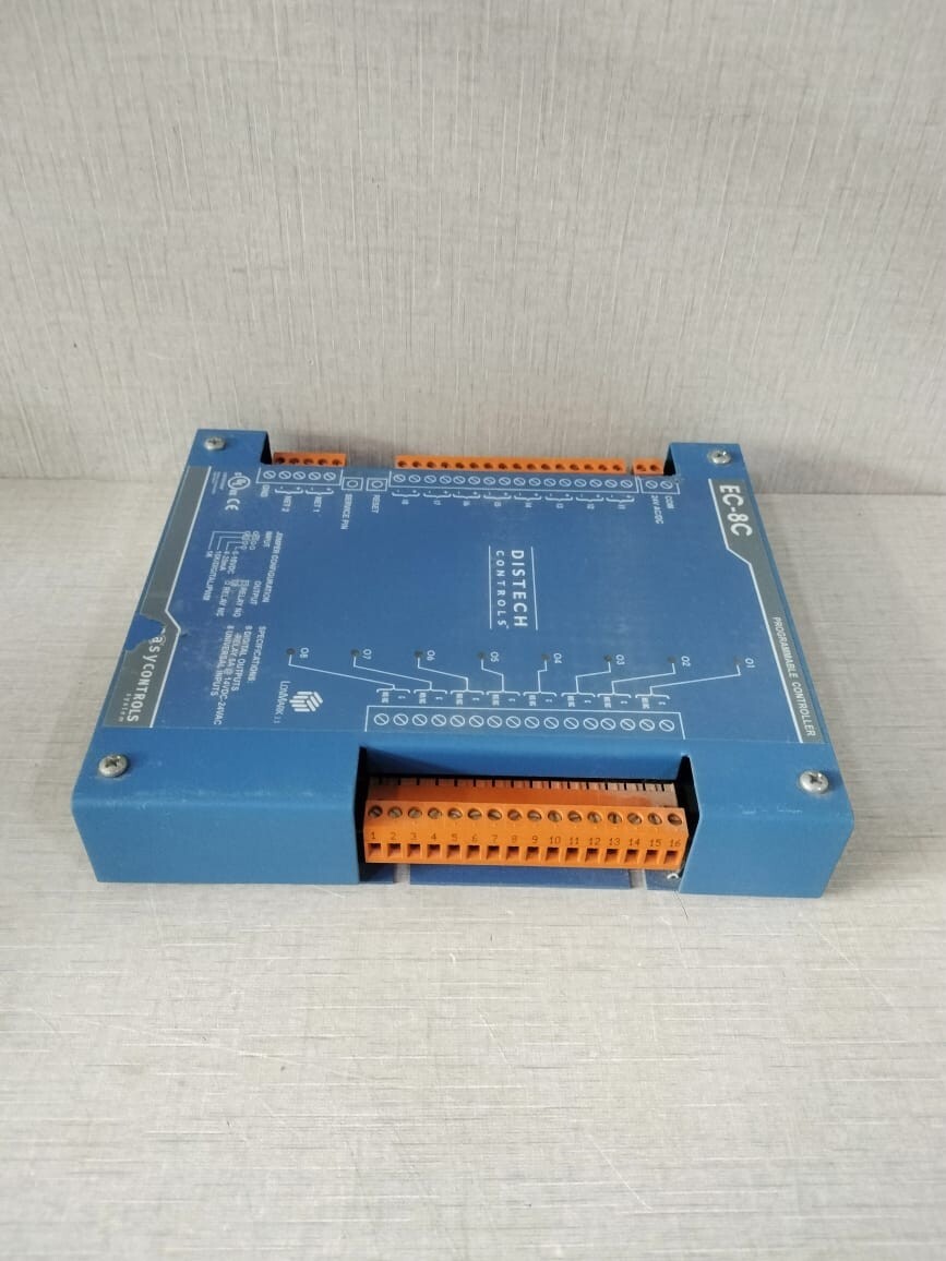 Distech Controls CDIP-08CX-01-01 DISTECH CONTROLS EC-8C EASYCONTROLS PROGRAMMABLE CONTROLLER CDIP-08CX-01-01 7