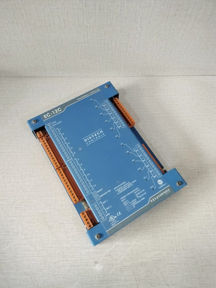 Distech Controls EC-12C DISTECH CONTROLS EC-12C EASYCONTROLS PROGRAMMABLE CONTROLLER CDIP-12CX-01-01 3